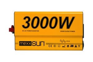 Mexxsun 12 V Volt 3000 W Watt Tam Sinüs İnverter