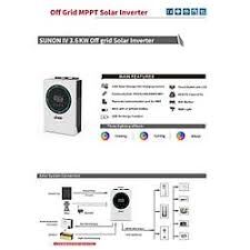 Sako Sunon IV 3.6 kW 24 V Volt 3600 W Watt Tam Sinüs Akıllı İnverter