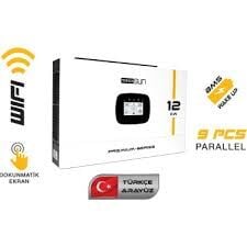 Mexxsun 48 V Volt 12000 W Watt 12kW MPPT Tam Sınus Akıllı HİBRİT Dahili WİFİ İnverter 220 Volt Çevirici İnvertör