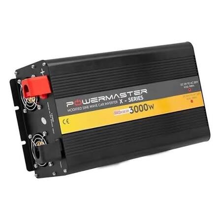 Powermaster 12 V Volt 3000 W Watt 3 kW Modifiye Sinüs İnverter Çevirici