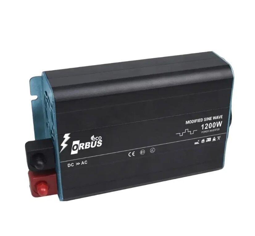 Orbus 12 V Volt 1200 W Watt 1.2 kW Modifiye Sinüs İnverter İnvertör Çevirici