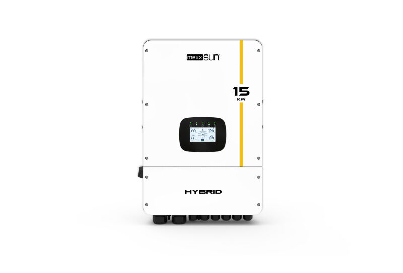 Mexxsun 15 kW 15000 W Watt Hibrit Hybrid Trifaze LV Voltaj İnverter İnvertör
