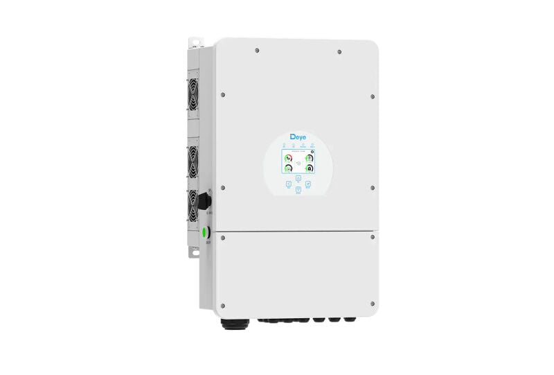 DEYE 12 kW 12000 W Watt Hibrit Hybrid Monofaz LV Voltaj İnverter İnvertör