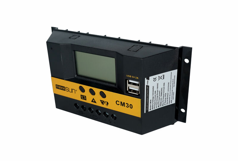 Mexxsun 30 Amper 12/24 V Volt  PWM Şarj Kontrol Cihazı