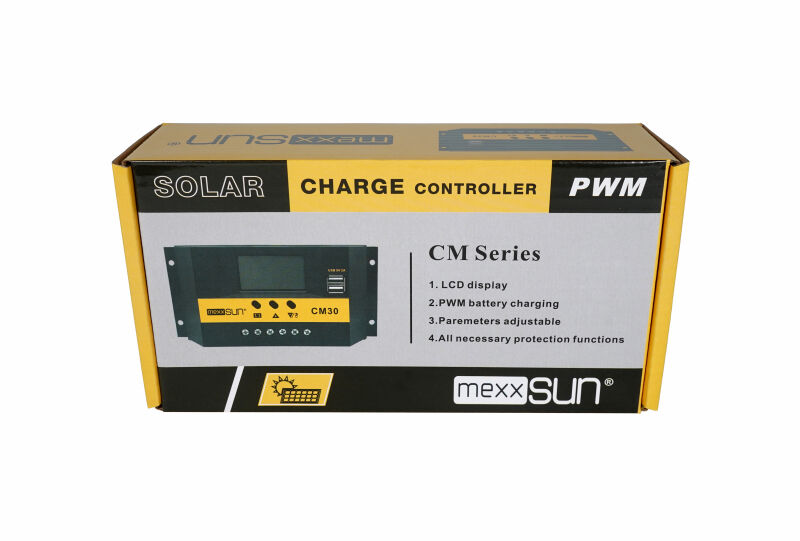 Mexxsun 30 Amper 12/24 V Volt  PWM Şarj Kontrol Cihazı