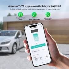 Truwatt ZTA510 Taşınabilir Elektrikli Araç Şarj Cihazı 32A/22kW/380V (10 metre)