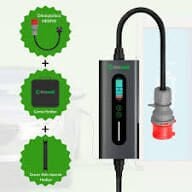 Truwatt ZTA510 Taşınabilir Elektrikli Araç Şarj Cihazı 32A/22kW/380V (10 metre)