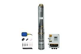 110 V Volt 1.6 HP 1.3 kW 1300 W Watt Dc Kademeli Dalgıç Solar Pompa 1820 Watt Güneş Paneli Solar Sulama Paket Sistem