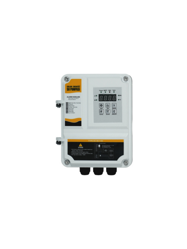 110 V Volt 1.6 HP 1.3 kW 1300 W Watt Dc Kademeli Dalgıç Solar Pompa 1650 Watt Güneş Paneli Solar Sulama Paket Sistem