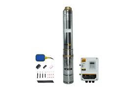 110 V Volt 1.6 HP 1.3 kW 1300 W Watt Dc Kademeli Dalgıç Solar Pompa 1650 Watt Güneş Paneli Solar Sulama Paket Sistem