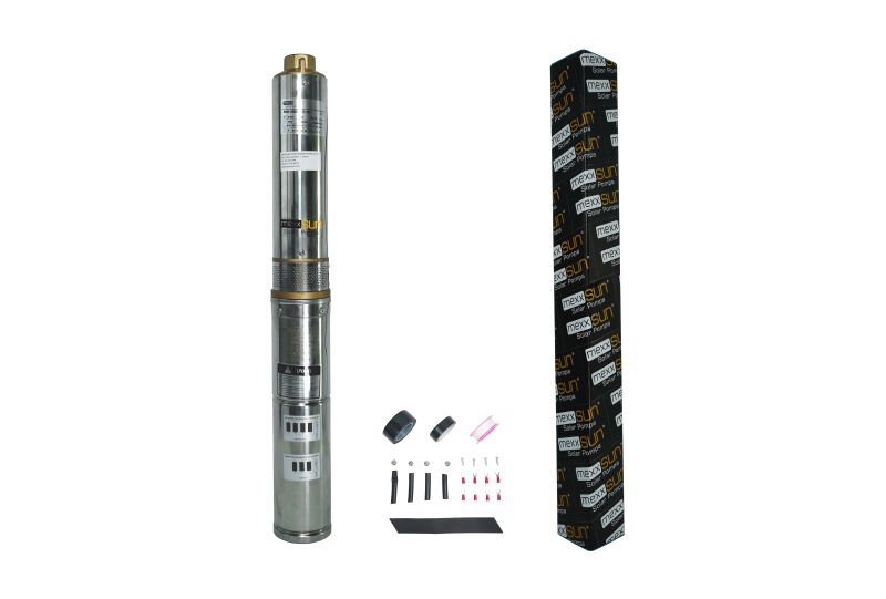 72 V Volt 1.5 HP 1.1 kW 1100 W Watt Dc Kademeli Dalgıç Solar Pompa 1365 Watt Güneş Paneli Solar Sulama Paket Sistem