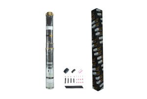 Mexxsun 24 V Volt DC Fırçasız 0,4 Hp 300 W Watt 0,3 kW Kademeli Solar Dalgıç Su Pompası 3 Ton