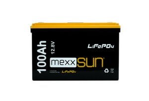 Mexxsun 12.8 Volt 100 Amper 1280 Wh Lityum Batarya (LiFePo4)