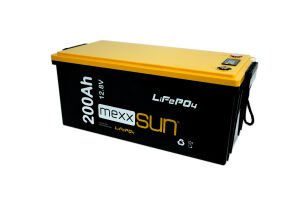 Mexxsun 12,8 Volt 200 Amper 2560 Wh Lityum Batarya (LiFePo4)