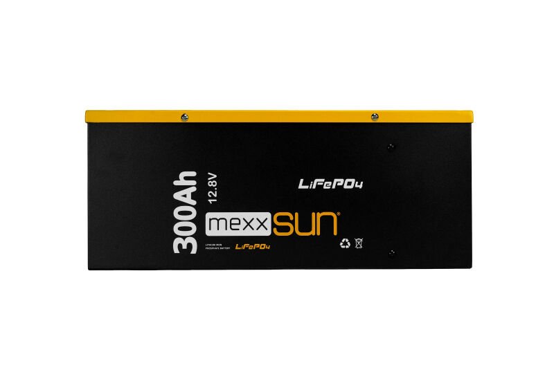 Mexxsun 12.8 V Volt 300 Ah Amper 3840 Wh Lityum Akü (LiFePo4)