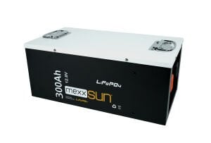 Mexxsun 12.8 Volt 300 Amper 3840 Wh Lityum Akü (LiFePo4)
