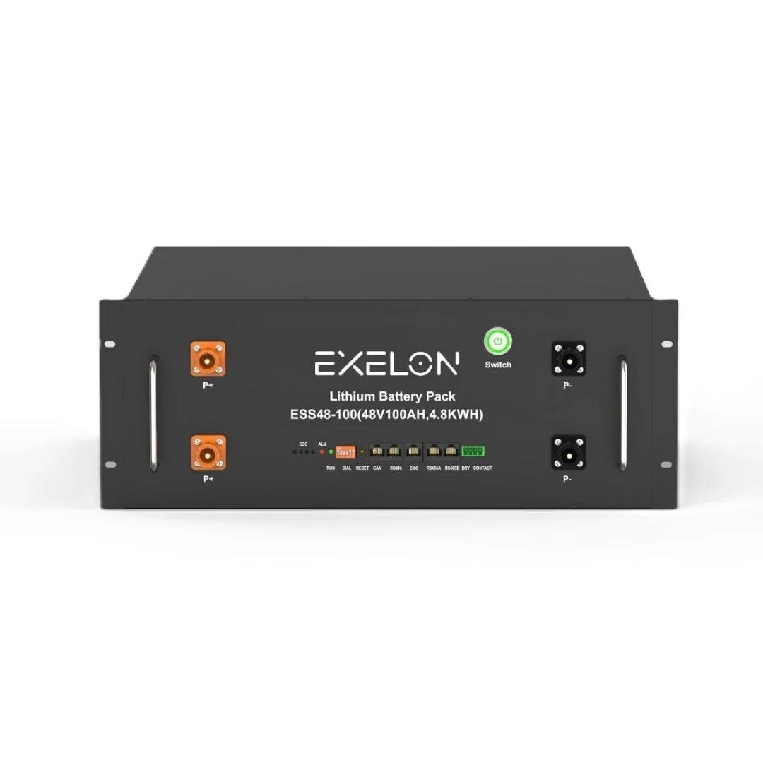 Exelon 48 V 100 Ah Lityum Akü Rack Tipi