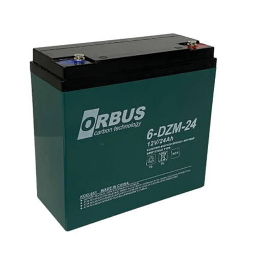 Orbus 12 V Volt 24 A Amper Elektrikli Bisiklet Aküsü