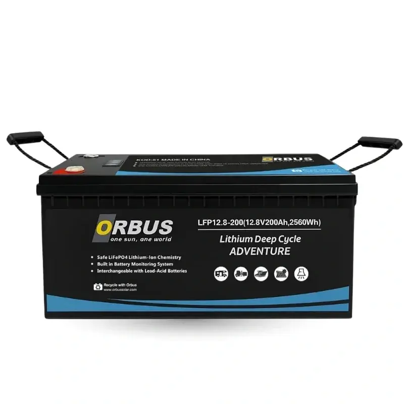 Orbus 25.6 Volt 200 Amper 5120Wh LiFePo4 Lityum Akü