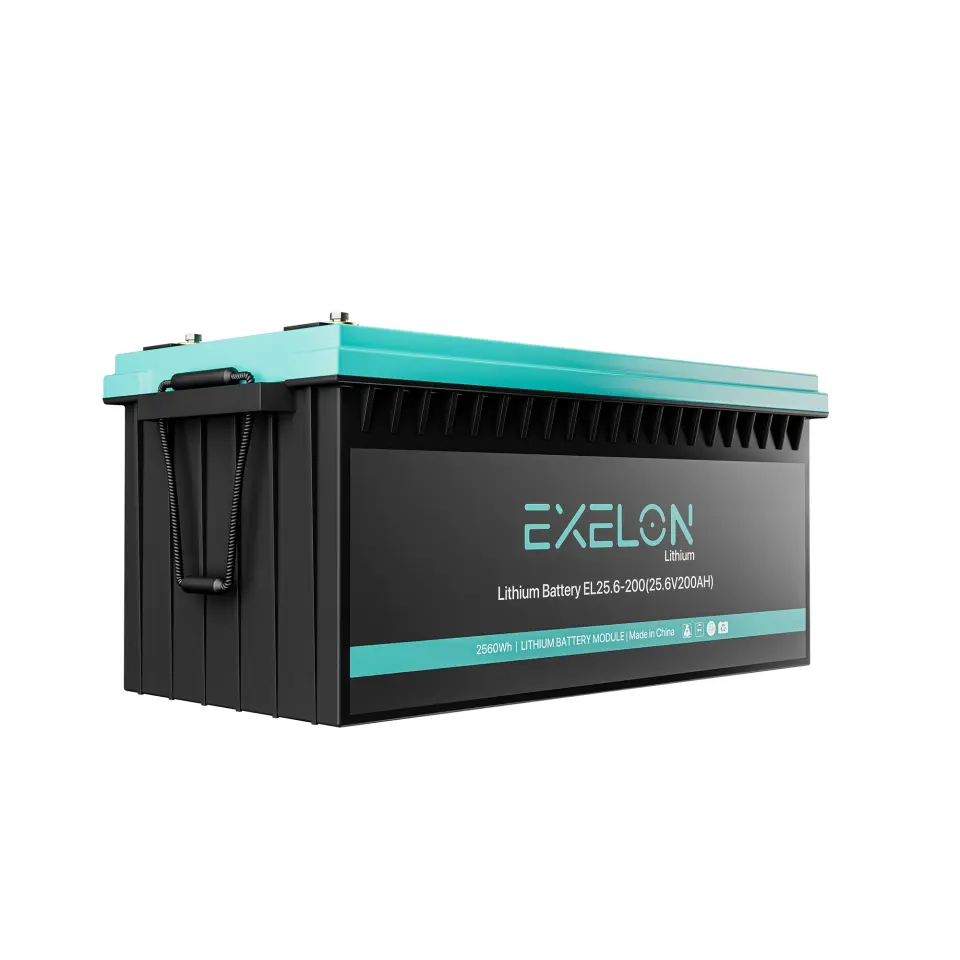 Exelon 25.6 V Volt 200 A Amper Lityum Batarya