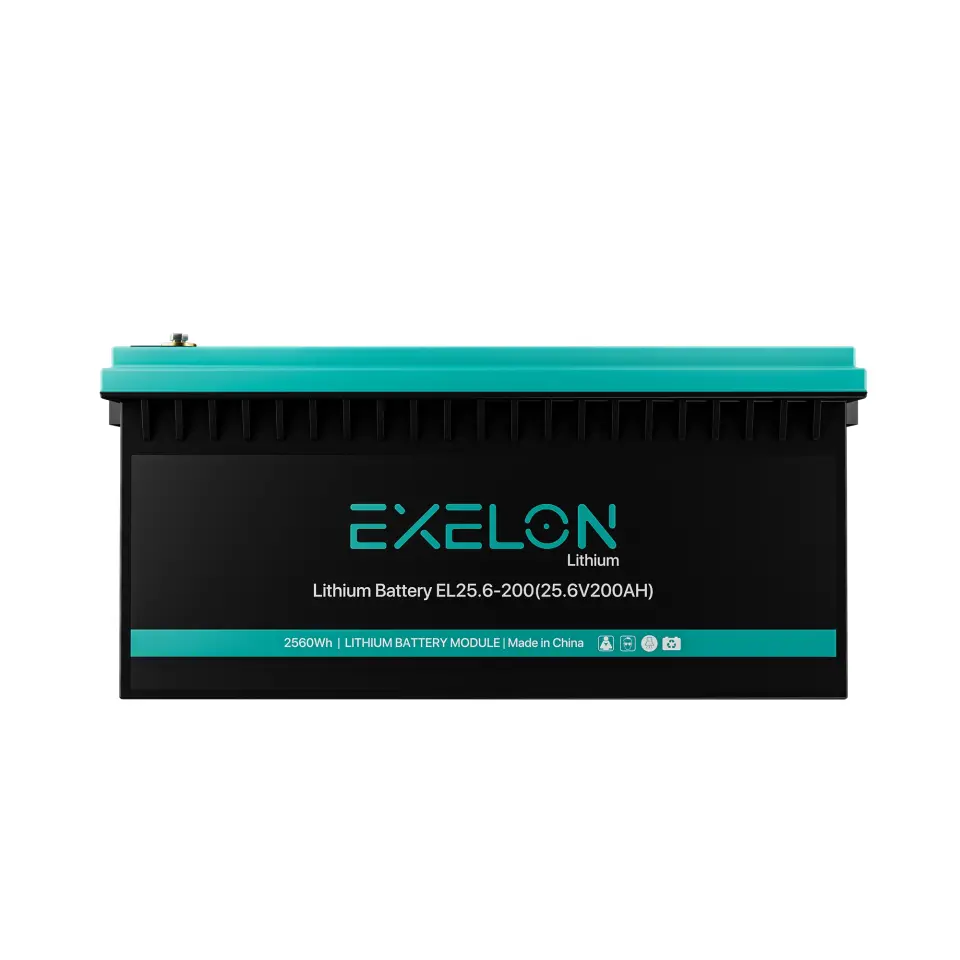 Exelon 25.6 V Volt 200 A Amper Lityum Batarya