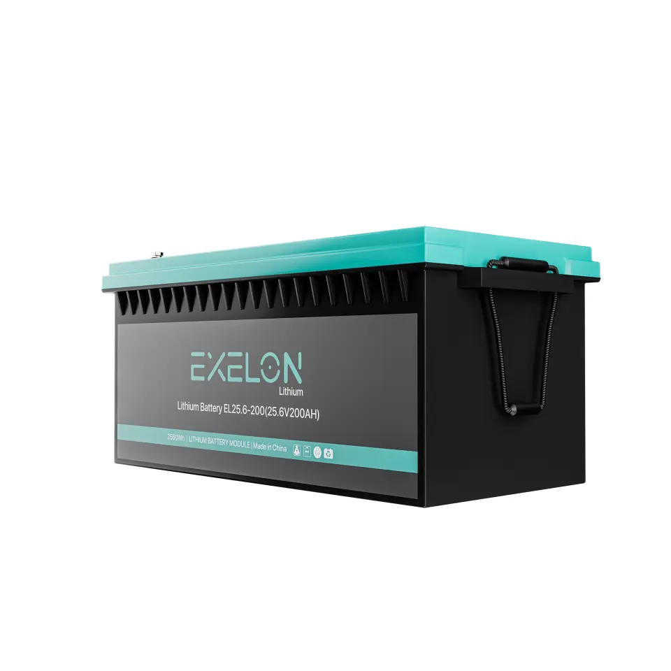Exelon 25.6 V Volt 200 A Amper Lityum Batarya