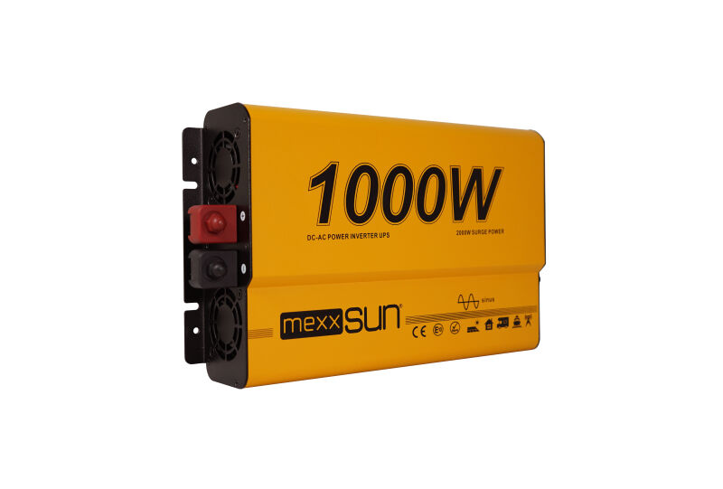 Mexxsun 12 V Volt 1000 W Watt UPS (Ramote Ekran) Tam Sinüs İnverter