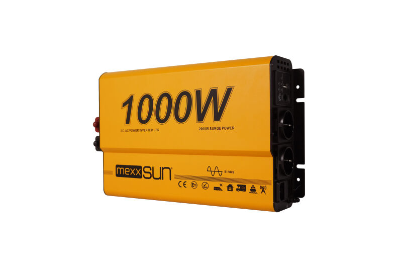 Mexxsun 12 V Volt 1000 W Watt UPS (Ramote Ekran) Tam Sinüs İnverter
