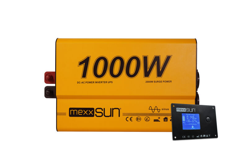 Mexxsun 12 V Volt 1000 W Watt UPS (Ramote Ekran) Tam Sinüs İnverter
