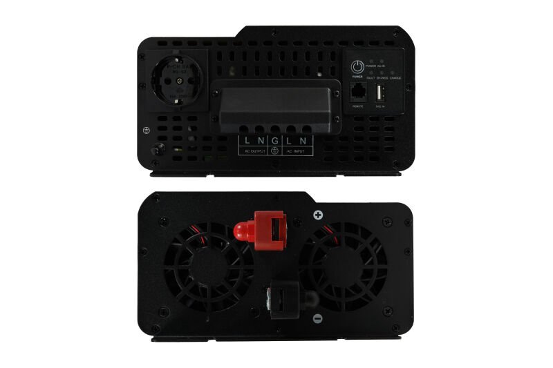 Mexxsun 12 V Volt 3000 W Watt UPS (Ramote Ekran) Tam Sinüs İnverter