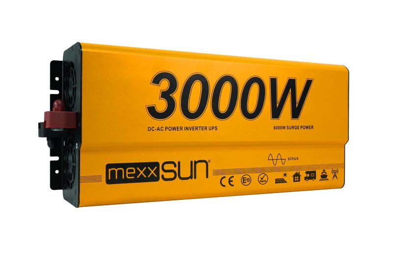 Mexxsun 12 V Volt 3000 W Watt UPS (Ramote Ekran) Tam Sinüs İnverter