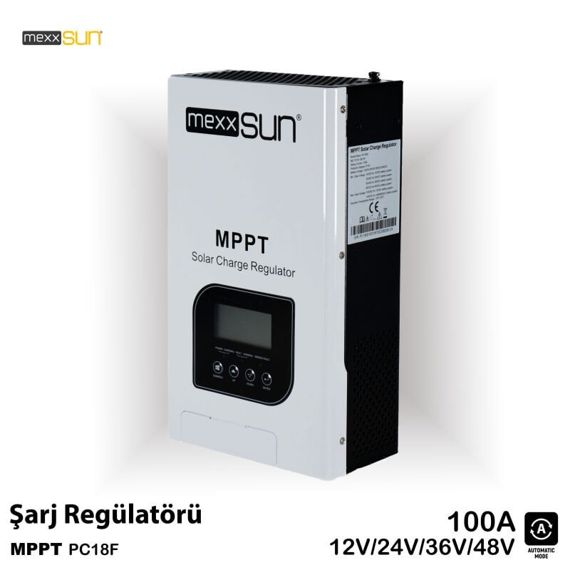 Mexxsun 100 Amper 12/24/48 Volt MPPT Şarj Kontrol Cihazı