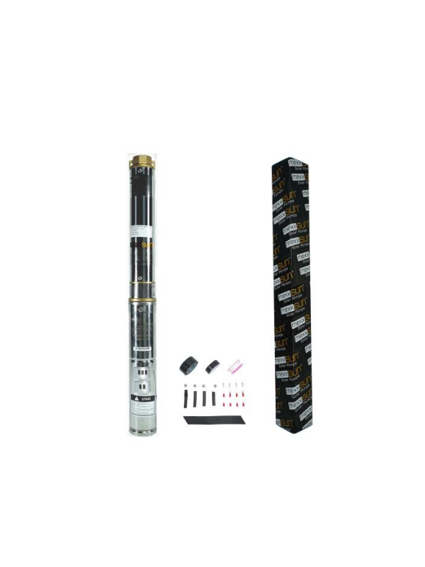 Entech Enerji 48 V Volt 0.8 HP 0.6 kW 600 W Watt Dc Kademeli Dalgıç Solar Pompa 1100 Watt Güneş Paneli Solar Sulama Paket Sistem
