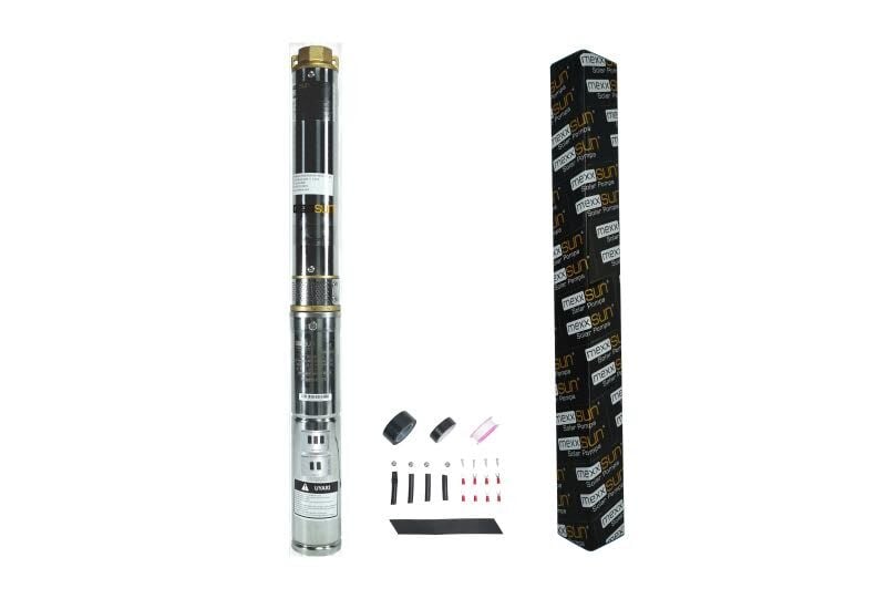 Entech Enerji 48 V Volt 0.8 HP 0.6 kW 600 W Watt Dc Kademeli Dalgıç Solar Pompa 910 Watt Güneş Paneli Solar Sulama Paket Sistem