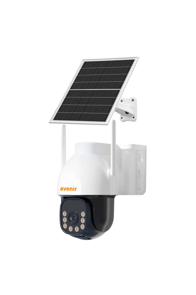 Avenir AV-S414 4 MP 4G Solar PTZ Kamera Gece-Gündüz
