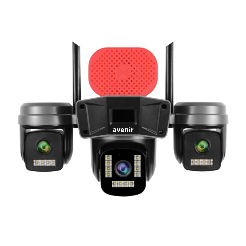 Avenir AV-S308 6 MP 3 Kameralı Wifi Sirenli Kamera