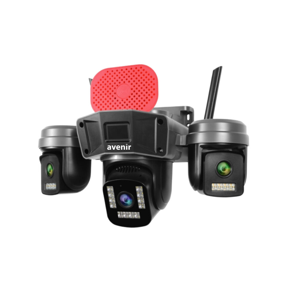 Avenir AV-S308 6 MP 3 Kameralı Wifi Sirenli Kamera