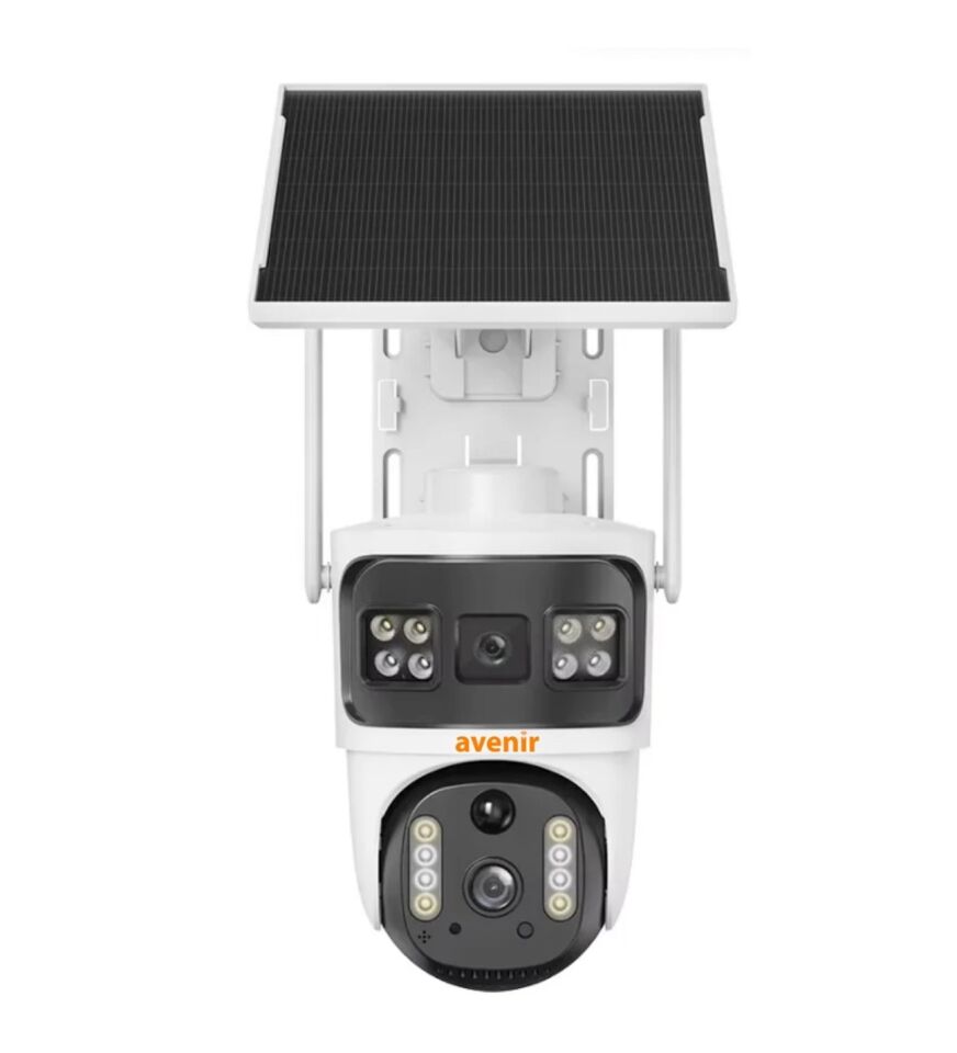 Avenir AV-S234 4 MP 2 Kameralı PTZ Ve Wifi Solar Kamera